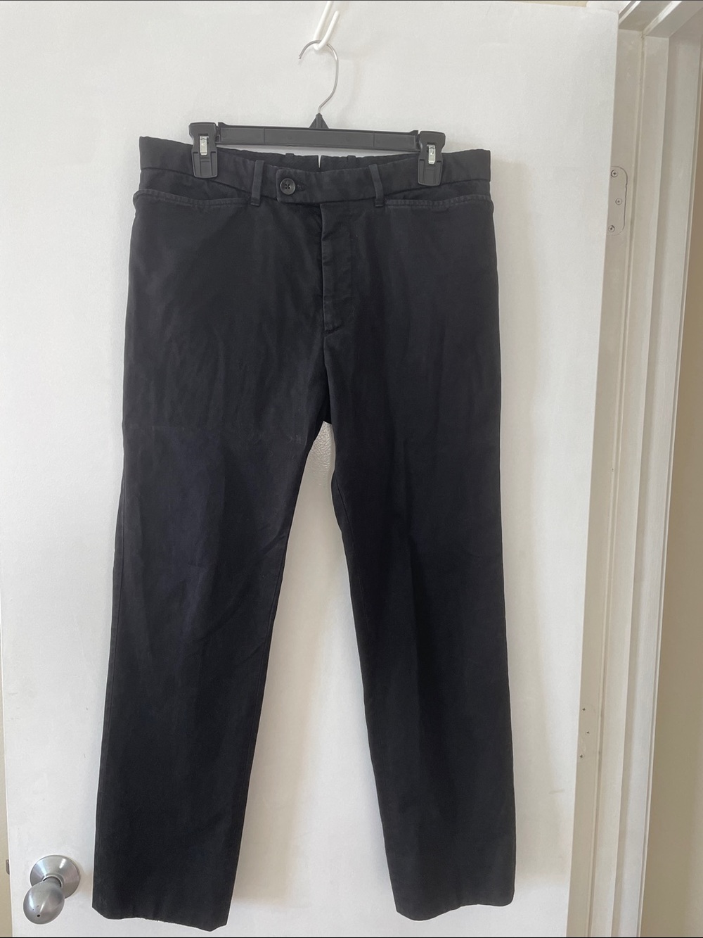Tom Ford Black Straight Chinos